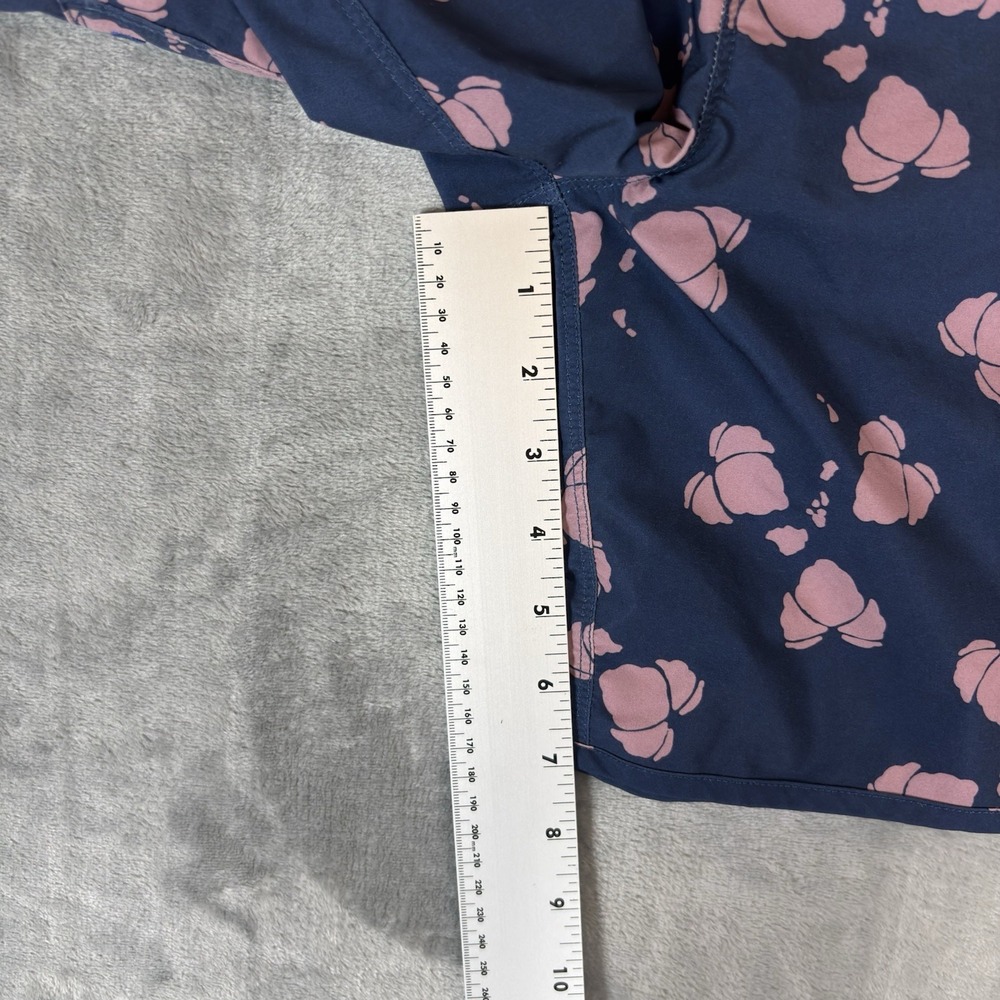 Patagonia Shorts Mens 34 Blue Floral Outdoor Swimming Beach Surf - Picture 6 of 8